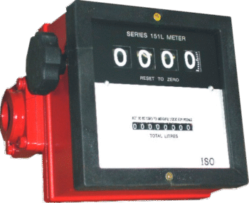 CAUDALIMETRO MECANICO 4 DIGITOS